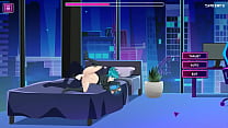Cute gamer lady having sex in night gamer new erotic hentai game video