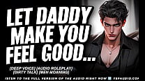 M4F: Daddy CUDDLE FUCKS YOU while sucking on his fingers