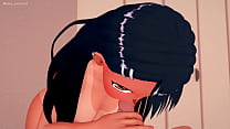 La bellla Nagatoro esta caliente y quiere follar con su antiguo uniforme, hentai (versión adulta)