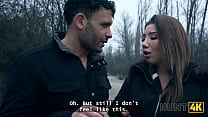 HUNT4K. Striptease with natural body to hit a BF back. Hot sex with Layla Scarlett