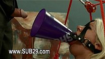 attractive banged bdsm babe