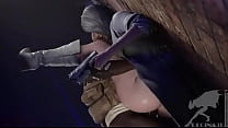 Marvel's Spiderman Silver Sable Anal Fuck