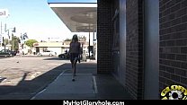 Black chick blows & fucks cock on a naughty gloryhole 7