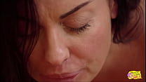 Engaging in a collision with the brunette results in the redheaded lesbian enticing and vigorously engaging in sexual activity with her.  Engaging in a collision with the brunette results in the redheaded lesbian enticing and vigorously engaging in sexual activity with her.