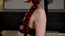 “Go All the Way” Blindfolded, Bound, Thirsty for Cum with Erin Everheart