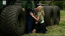 Nikki Dane fucked outdoor