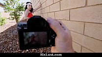 Stepsister Rides Her Step-brother's Cock until He's Ready to Bust a Nut - Sislust