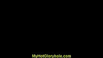 Gloryhole dick sucking 33