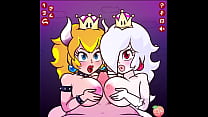 Cogiendo con dos chicas a la vez (Animacion)
