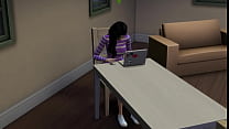 Almost Caught Fucking my Teacher at the Library (Sims 4)