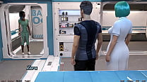Stranded In Space #170 - Hot Black Vitiligo Girl And Doctor Starts A Make Out Session