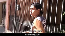 LatinCums.com - Cute Latin Twink Boy Sex For Money From Stranger POV