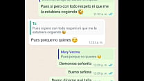 ME ENVIO SU PACK AL CACHONDEARSE LA DOÑA