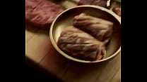 YUMMY ? KBBQ w/ KM kaiamartin0f after sexytime. Sextape out now on both our platforms ?