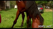 Schlong riding scene with a delicious girlfriend Celine Noiret