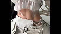 Conquer Future Warrior Tifa Cosplay Girl on Bed