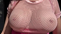 European Stepmom Artemisia Love Showing her big horny boobs outdoor