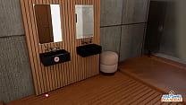 EP3: Naughty Client Helene Inside the Hammam - Sex Coach: Hot Yoga