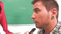 Nailing my teacher