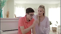 MILF Piano Teacher Fucks Student For Nerves