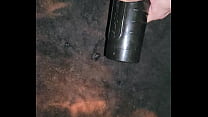 Jerk in slow motion with fleshlight