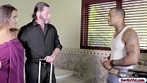 Horny Scarlet getting fucked by a bbc