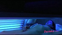Hidden camera at the solarium ! - video