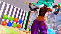 Splatoon 2 girls Twerking (looped)