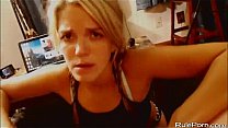 Big Cock fills her Mouth And Ass