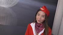Big Butt Italian Air Hostess Layla Scarlett Take BBC