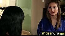 Naughty chick gives an amazing Japanese massage 5