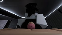 Sex with goth slut in condo