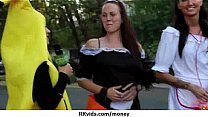 Cute Teen Sucked and fucked for cash 15