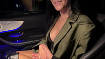 Risky blowjob and fuck in the cinema on the first date