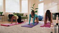 Strapon Anal Pounding & DP For Our Yoga Instructor
