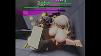 Inglesa rubia cogida bien duro en fun combat