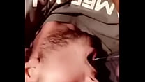 Taking a big dick down his throat