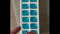 Big Cock Bodybuilder Makes Ice Cubes With Ropes of His Cum
