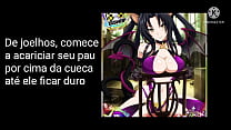 Kuroka faz de você seu cãozinho de estimação (pet play, cei, assplay)