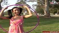 Naughty young Girl pick up from a big dick for a spontaneous fuck