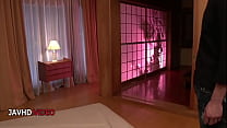 Blonde Japanese beauty Karin takes on a wild threesome adventure