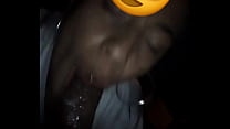 Wet mouth Japanese black friend ex gf behind his back she