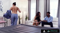 Hot Masseuse Has A Threesome With A Married Couple