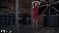 Titty torment for naughty chick