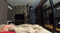 PREVIEW-MilfyCalla face fucking, doggystyle and Cumming over my long Black winter Jacket 183
