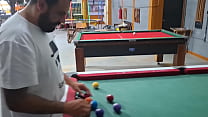 Ela Não Sabia Jogar Sinuca, Mas Sabia Levar Vara na Caçapa