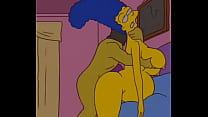 Entrando a la casa de los Simpson para poder follar a alguien