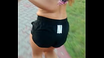 Milf aunt runing and showing your popoti @BR-101