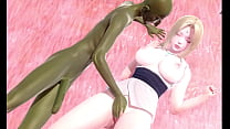 Tsunade enjoys a huge cock and has many orgasms