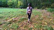 Risky Blowjob in Public Park – Ending in Facial